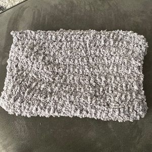 Ultra plush hand crocheted small pet blanket